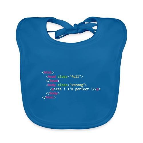 HTML perfect - Bavoir bio Bébé