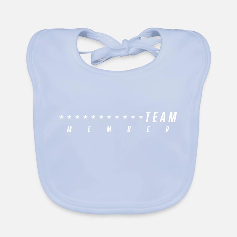 team member sterne Baby Bio-Lätzchen