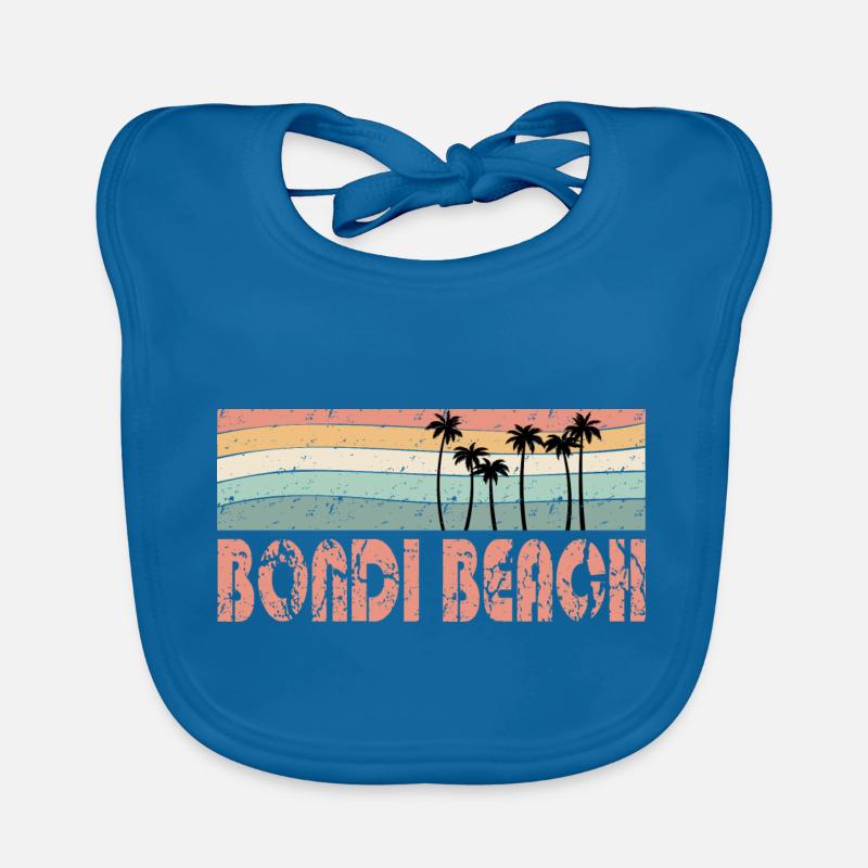 BONDI BEACH style rétro Bavoir bio Bébé