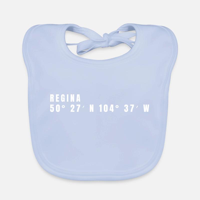 Regina Canada Coordinates Organic Baby Bibs