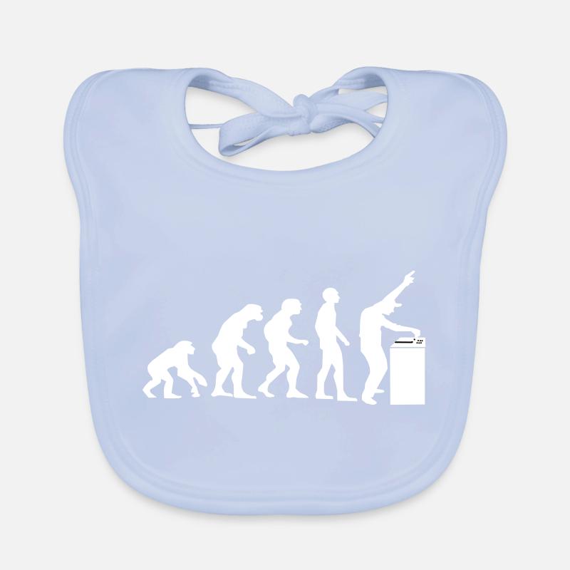 Evolution vers le Dj Edm Techno Festival Bavoir bio Bébé