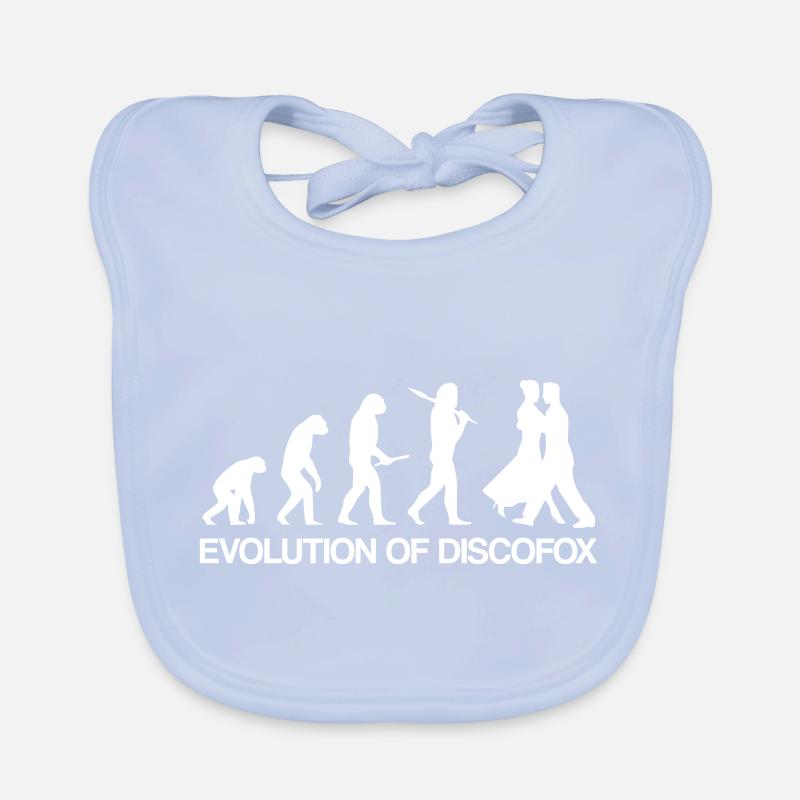 Discofox evolution / gift idea Organic Baby Bibs