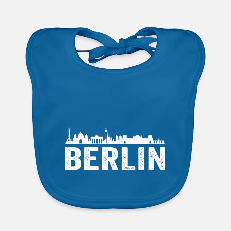 Berlin skyline berlin Baby Bio-Lätzchen