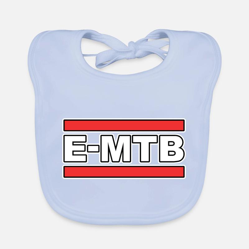 E-MTB Organic Baby Bibs