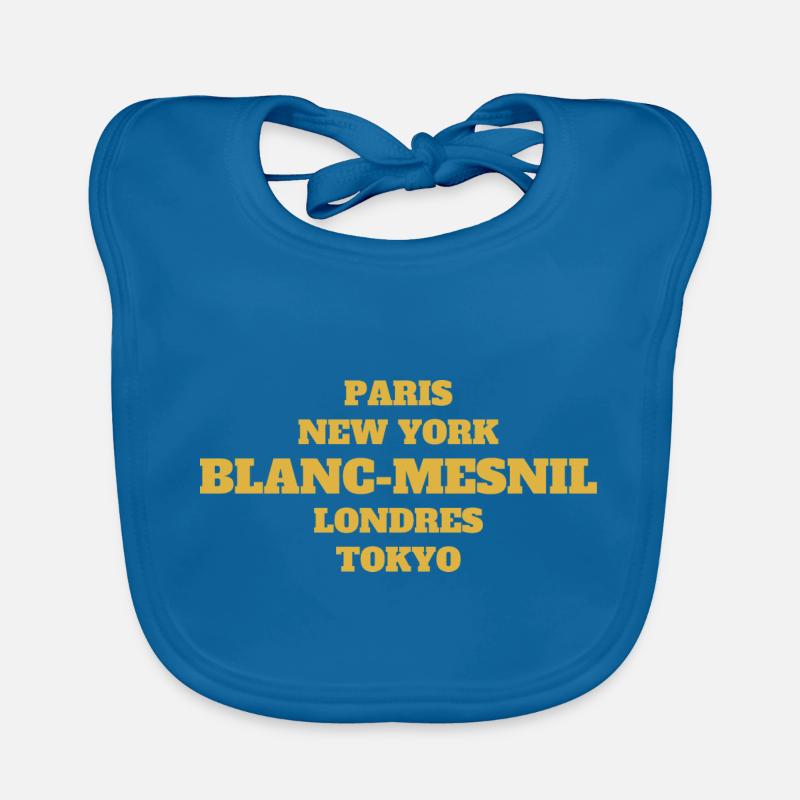 Blanc Mesnil - Unique streets, unique style. Bavoir bio Bébé