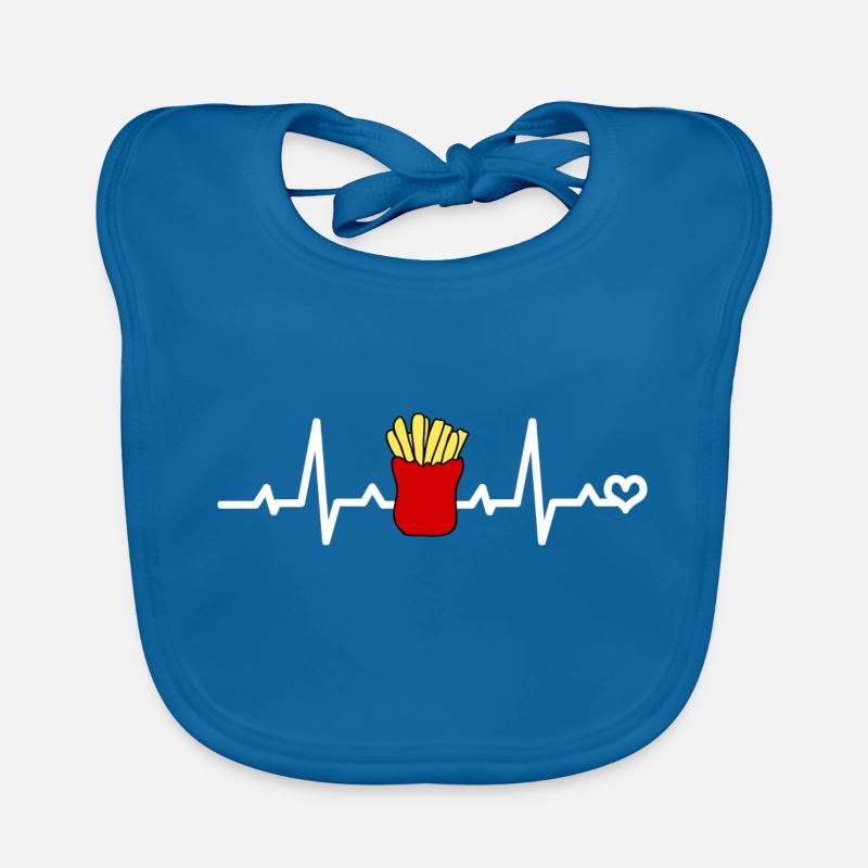 Frites Bavoir bio Bébé