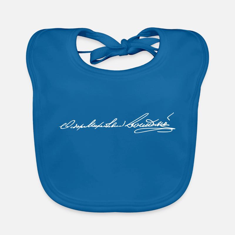 Fyodor Dostoevsky Organic Baby Bibs