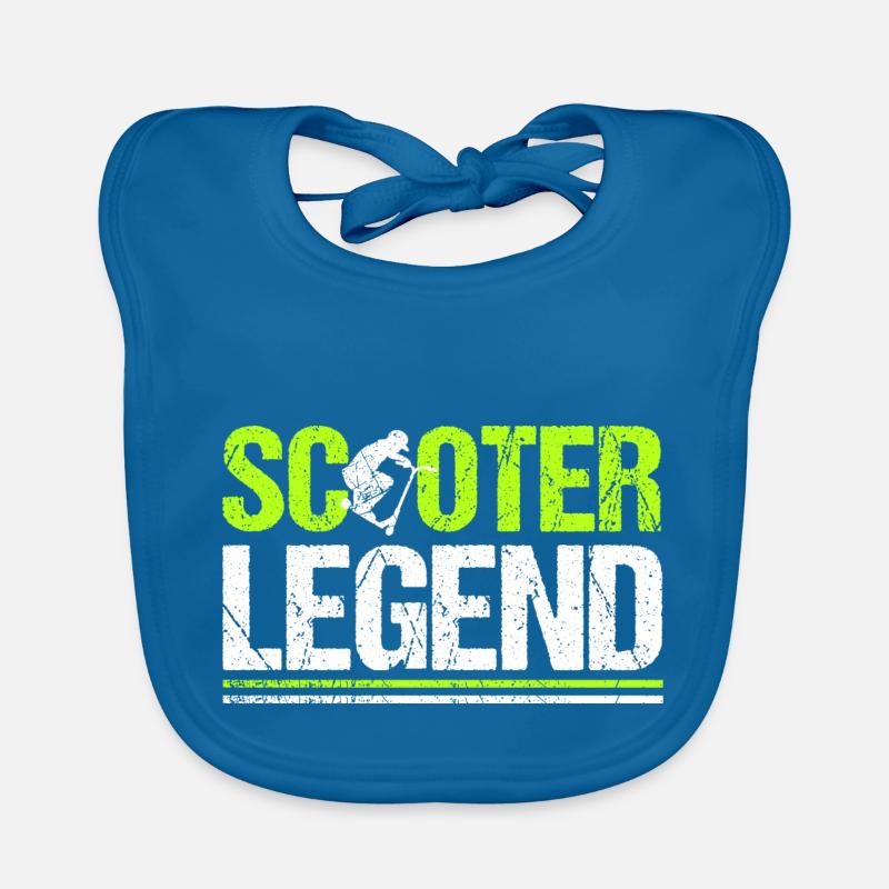 Scooter Legend Cascadeur Cascadeur Scooter Bavoir bio Bébé