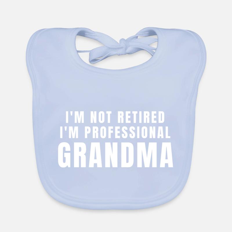 Grand-mère professionnelle Bavoir bio Bébé