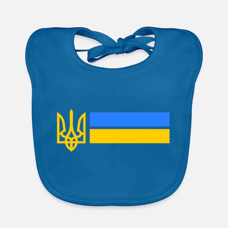 Ukraine Bavoir bio Bébé