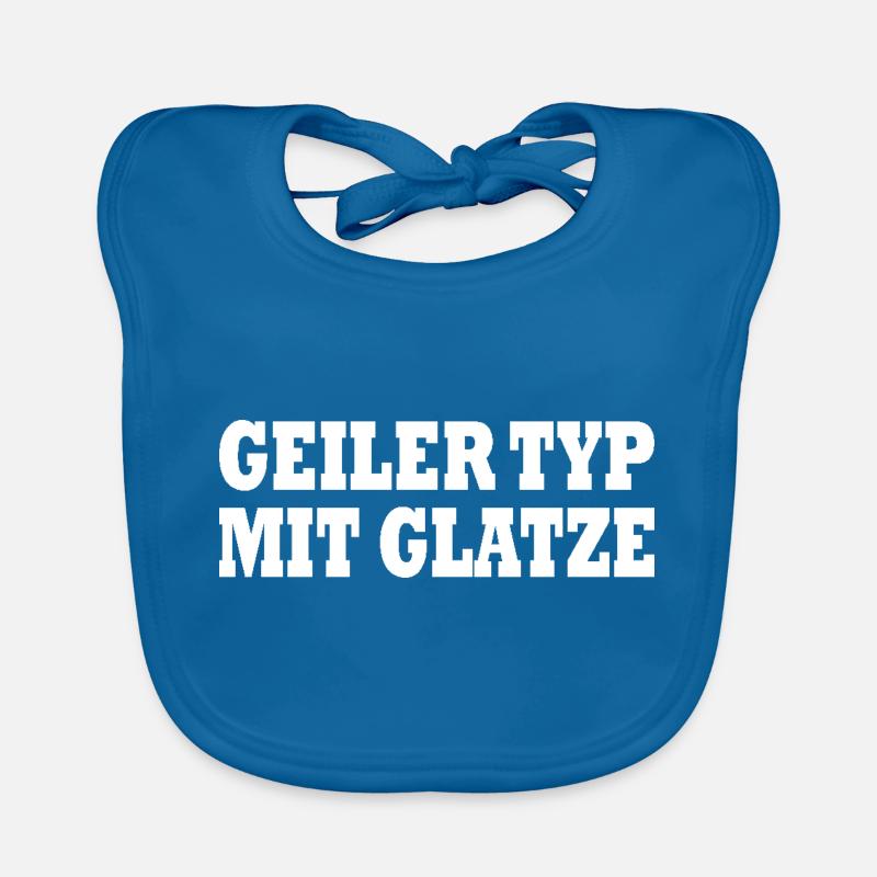 geiler typ mit glatze Baby Bio-Lätzchen