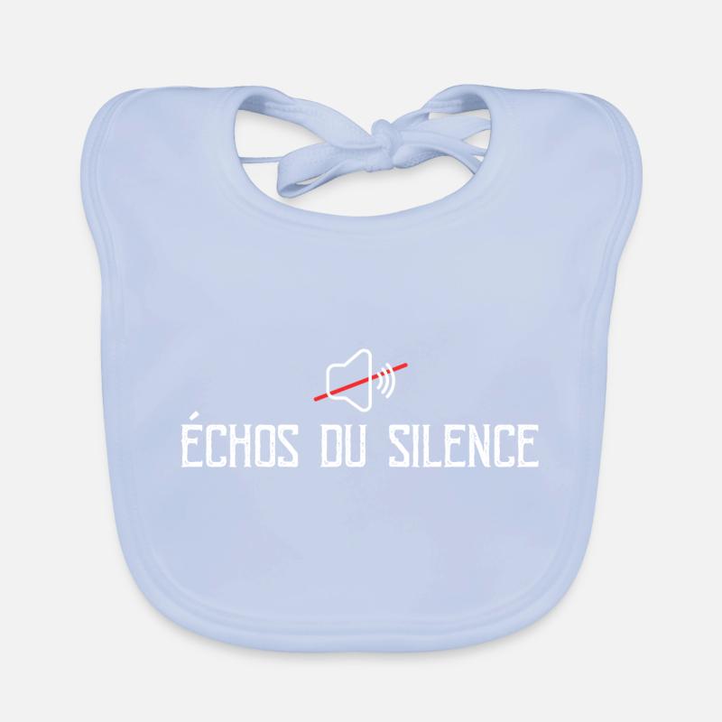 Échos Du Silence Bavoir bio Bébé