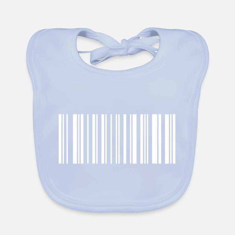 Code à barres végétalien Bavoir bio Bébé