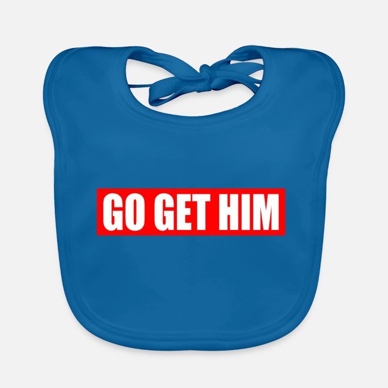Go get him Bavoir bio Bébé
