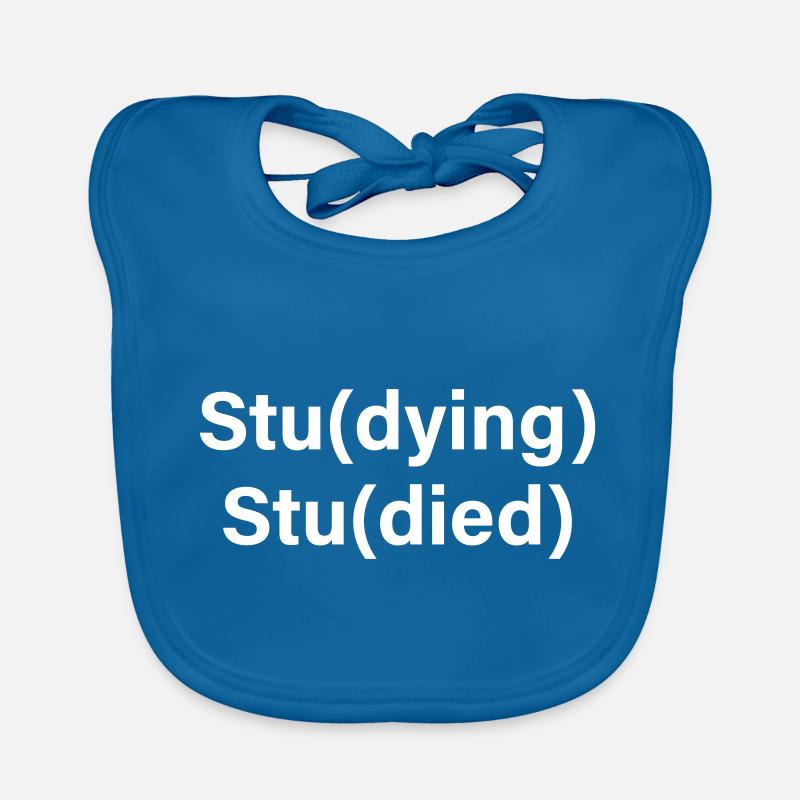 Stu(dying) Stu(died) Organic Baby Bibs