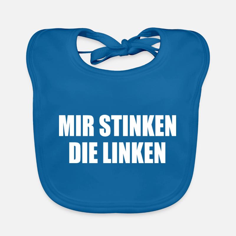The leftists stink to me Organic Baby Bibs