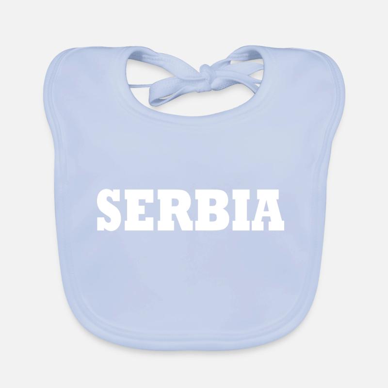 Serbie Bavoir bio Bébé