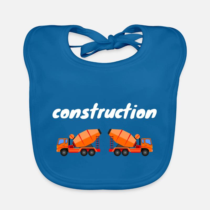 Bauarbeiter Baby Bio-Lätzchen