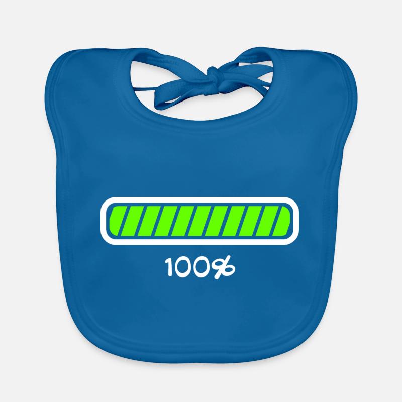 Charging Bar Charging Status Organic Baby Bibs