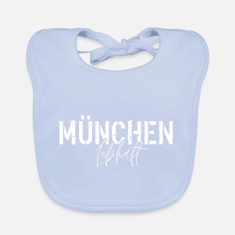 München Lebhaft Bavoir bio Bébé