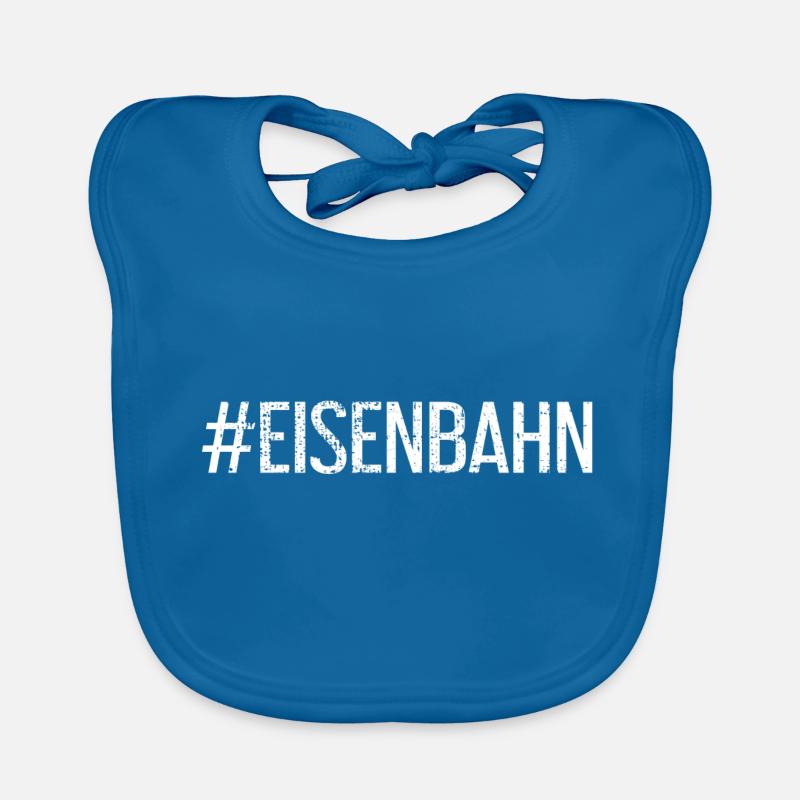 Eisenbahn Baby Bio-Lätzchen