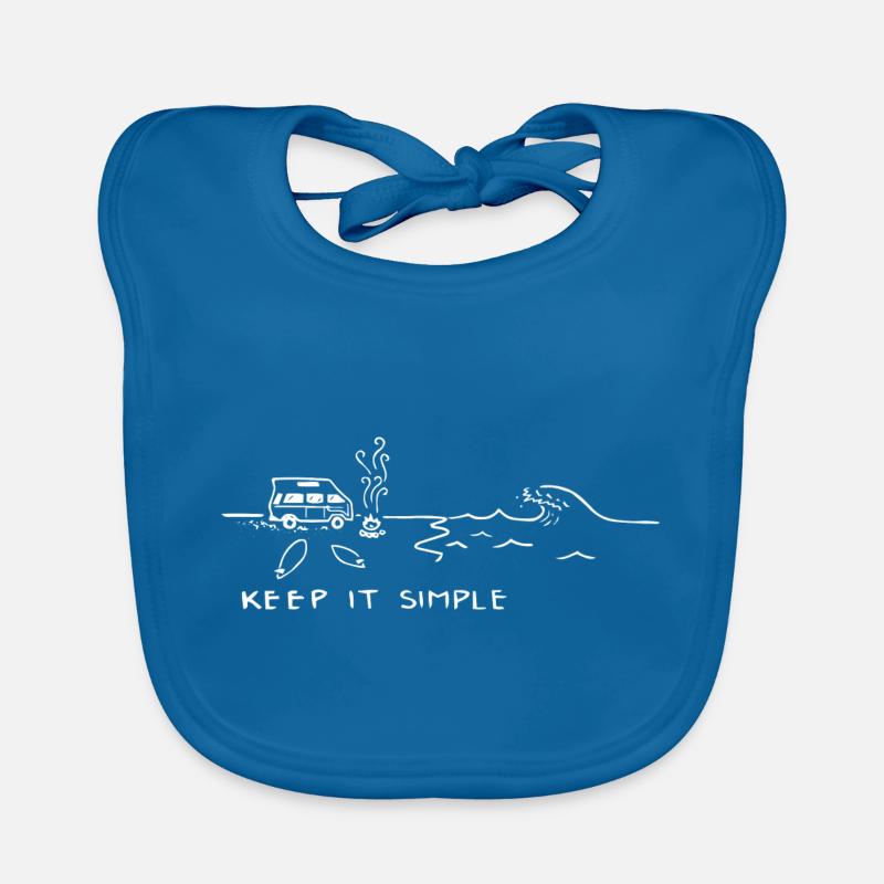 "keep It Simple" Meer Geschenk Idee Baby Bio-Lätzchen