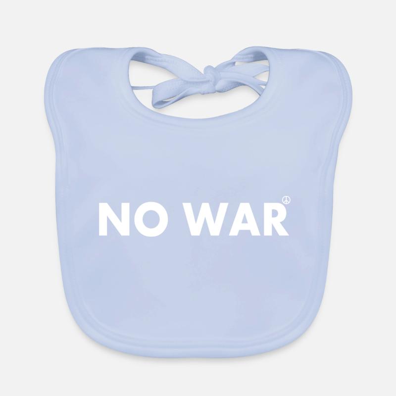 No war Organic Baby Bibs