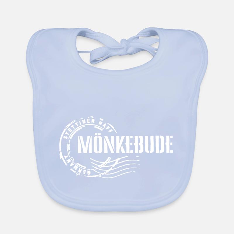 Mönkebude postmark Organic Baby Bibs
