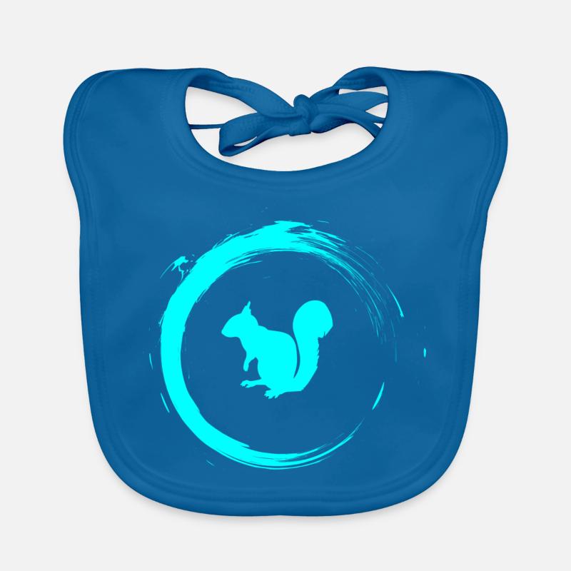 Eichhörnchen Baby Bio-Lätzchen