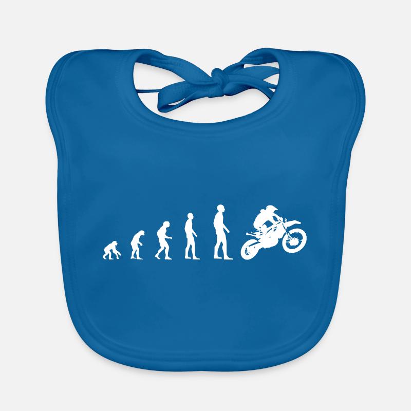 Cross Motorrad Sprung – Evolution Baby Bio-Lätzchen