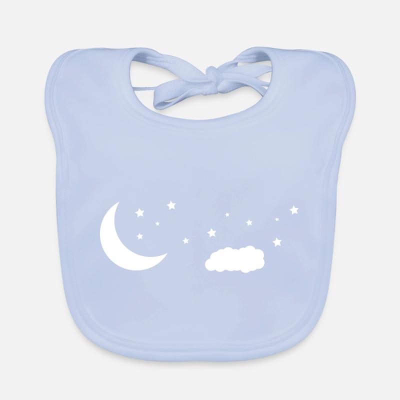 ciel nocturne Bavoir bio Bébé