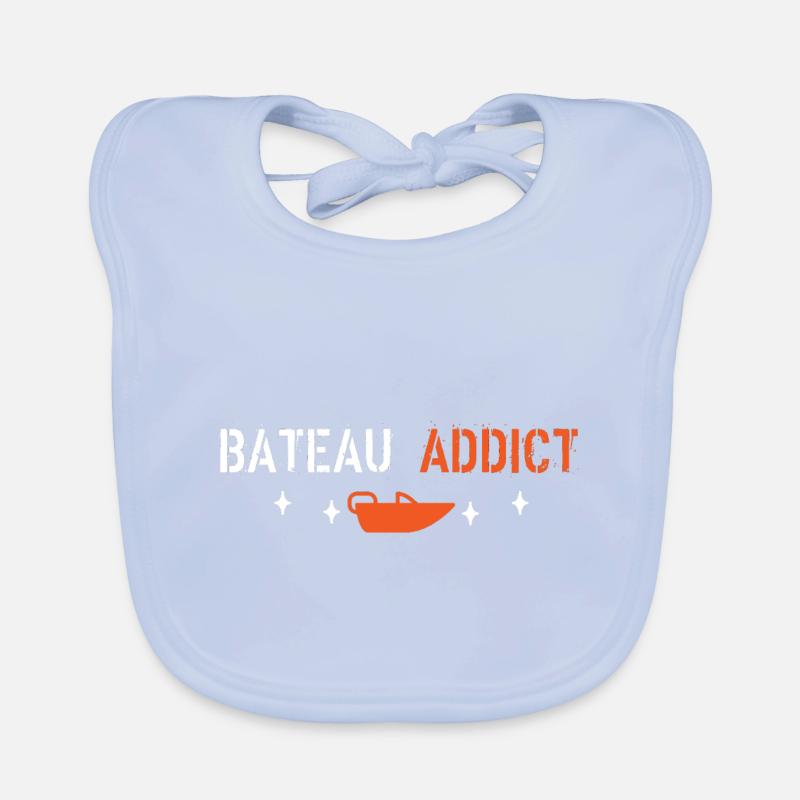 Bateau addict Bavoir bio Bébé