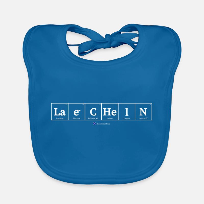 laecheln (dunkle Stoffe) Baby Bio-Lätzchen
