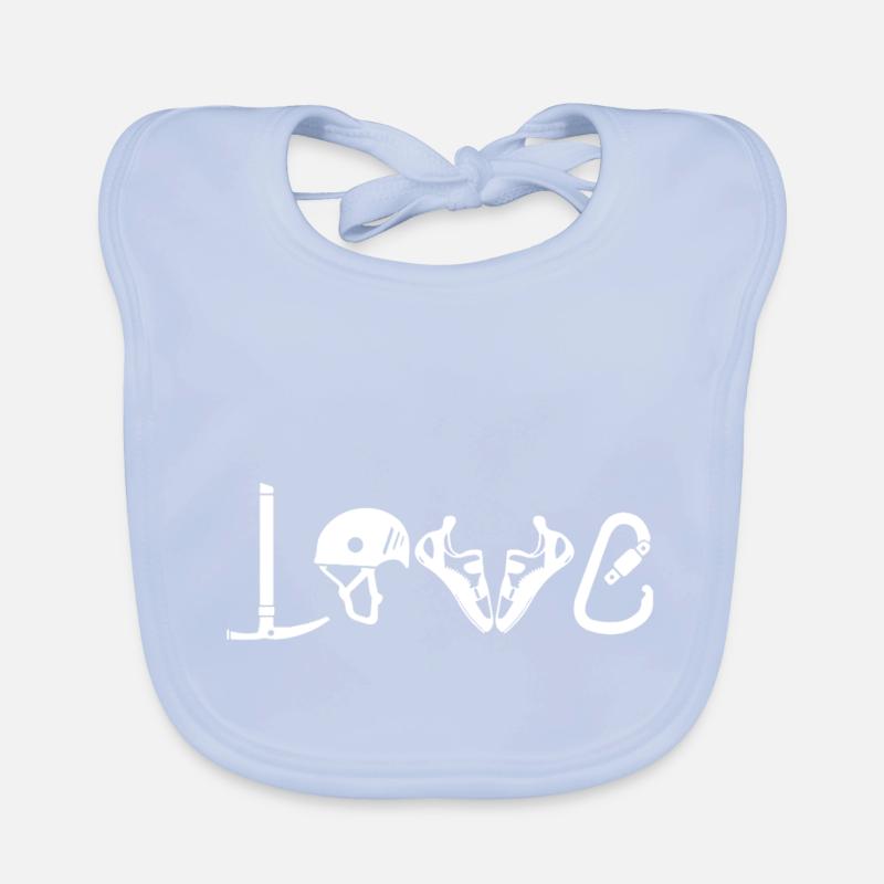 Love Climbing Organic Baby Bibs