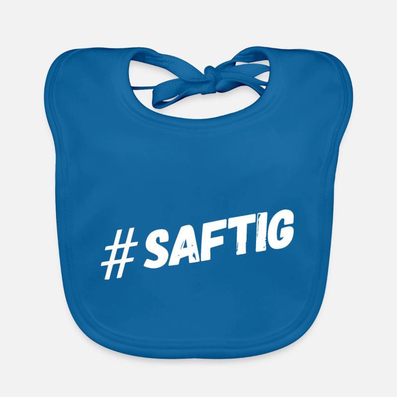 Hashtag Saftig Baby Bio-Lätzchen