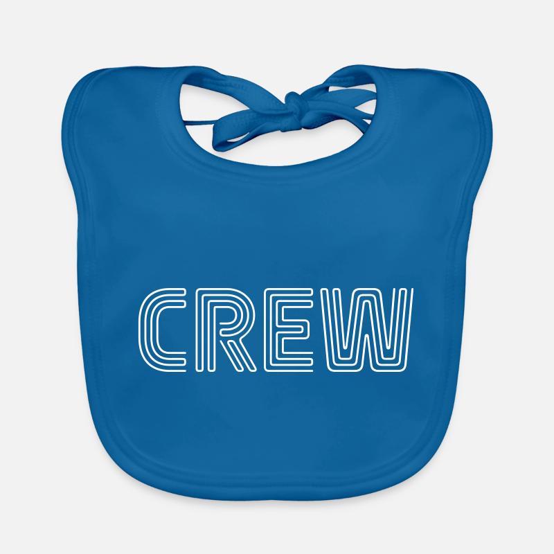 Crew - Team - Gift Idea Organic Baby Bibs