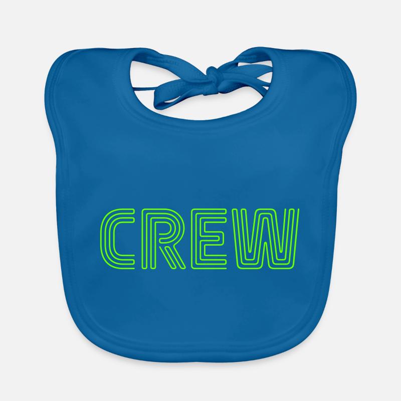 Crew - Team - Gift Idea Organic Baby Bibs