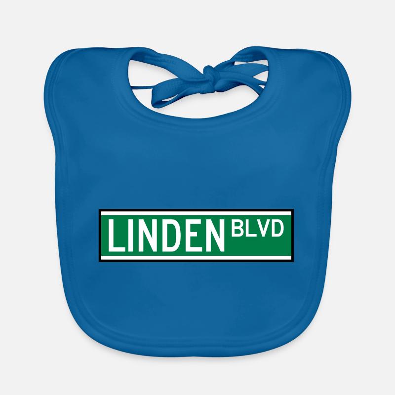 LINDEN BLVD SIGN Bavoir bio Bébé