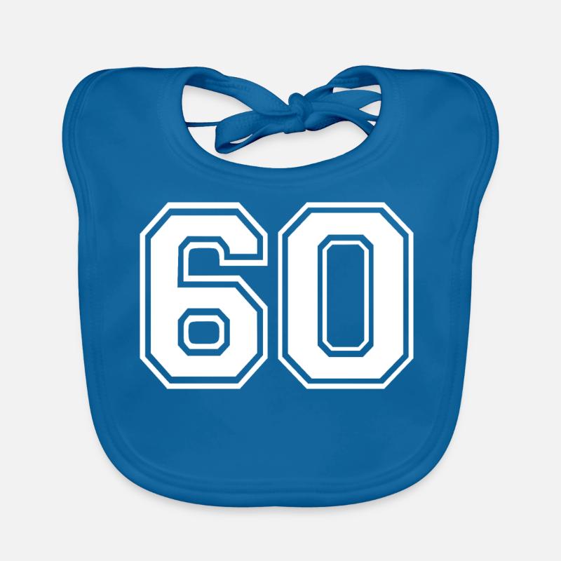 60 Organic Baby Bibs