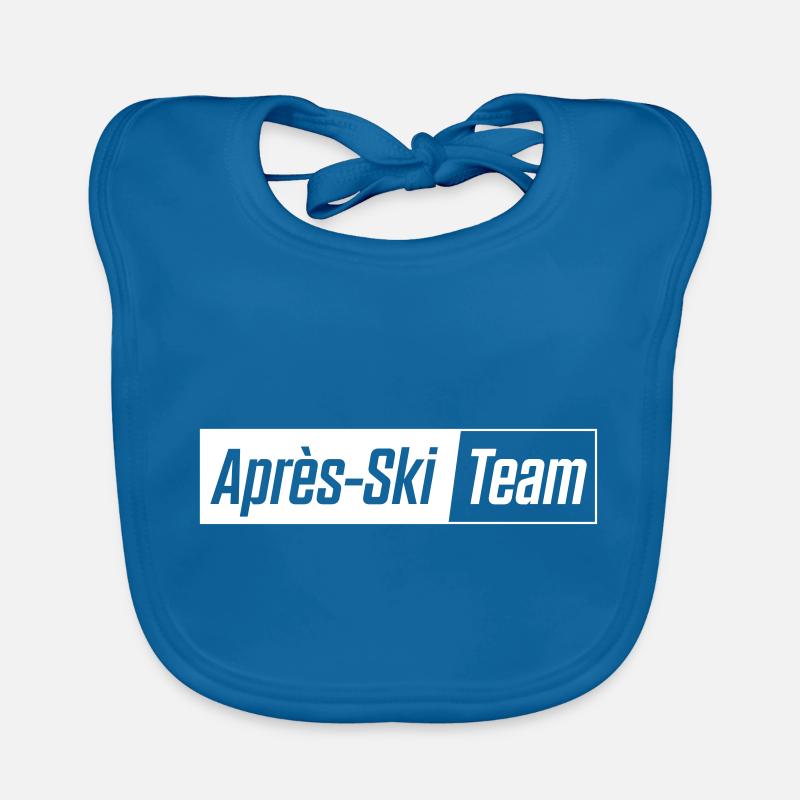 apres ski team Baby Bio-Lätzchen
