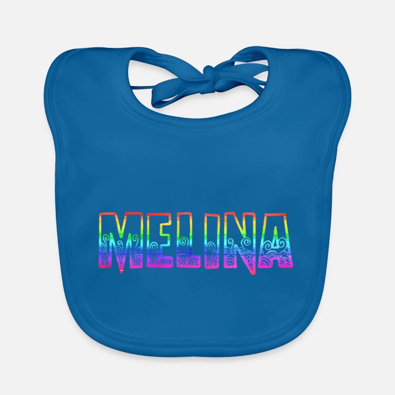 melina rs regenbogen Baby Bio-Lätzchen