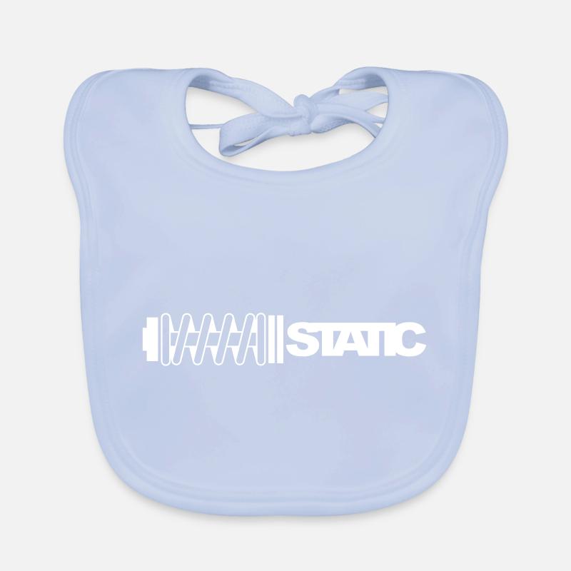static flat Organic Baby Bibs