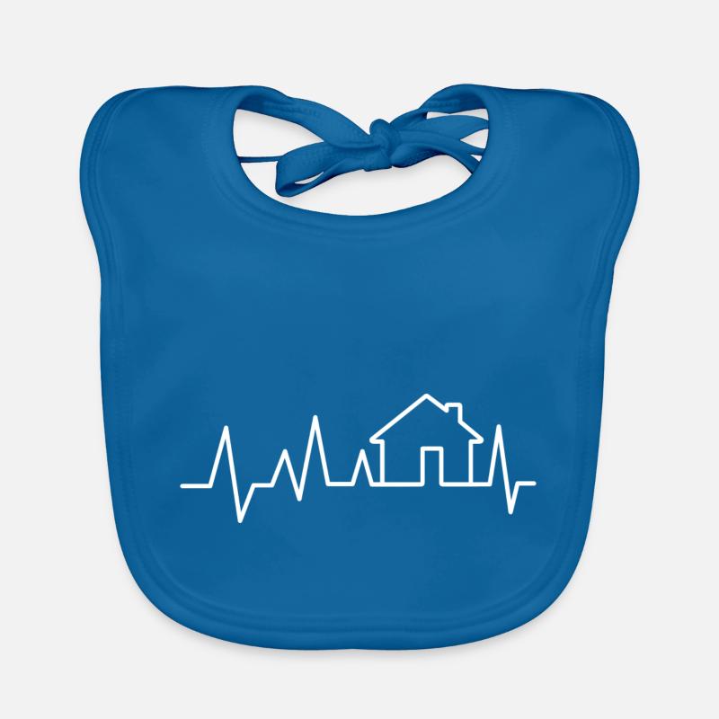 Puls client gift house construction site Organic Baby Bibs
