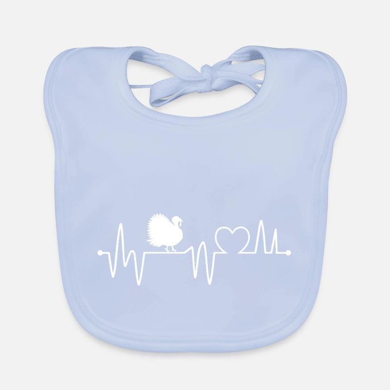 Turkey Organic Baby Bibs