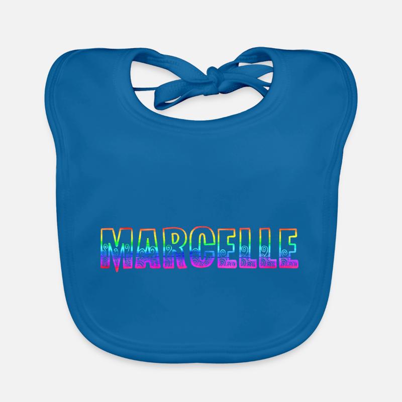 marcelle rs regenbogen Baby Bio-Lätzchen