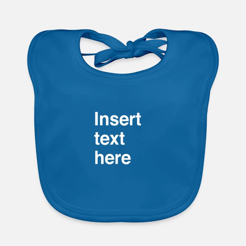 Insert text here Organic Baby Bibs
