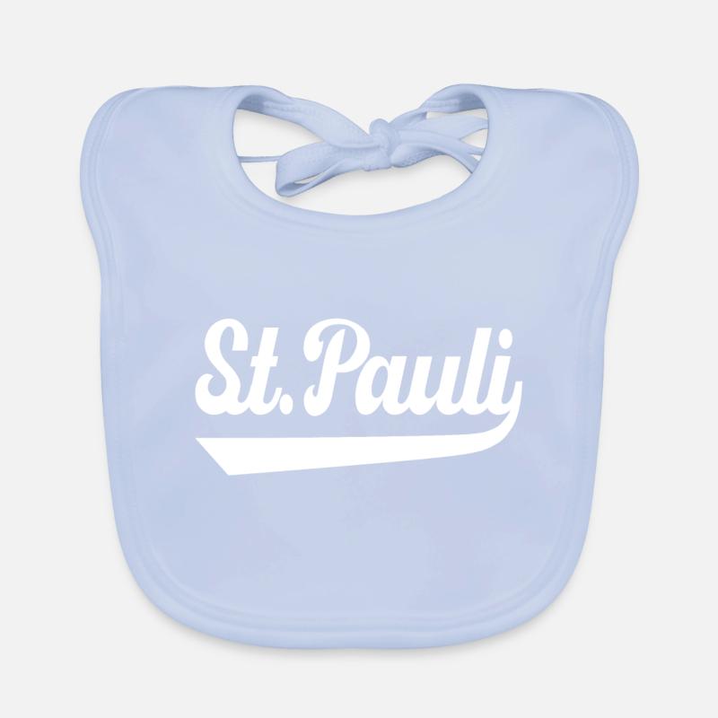 St. Pauli Hamburg with underscore Organic Baby Bibs