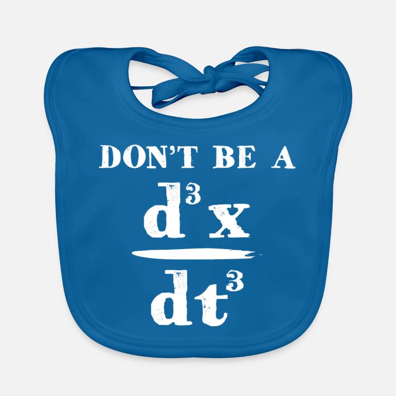 Funny Don’t Be A Math Lover Bavoir bio Bébé