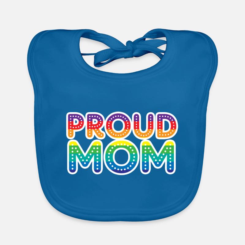 Stolzes Mutter-Mutter-Tagesgeschenk - Shirt Baby Bio-Lätzchen