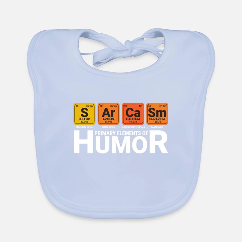 Lustiger Sarkasmus-Humor Baby Bio-Lätzchen